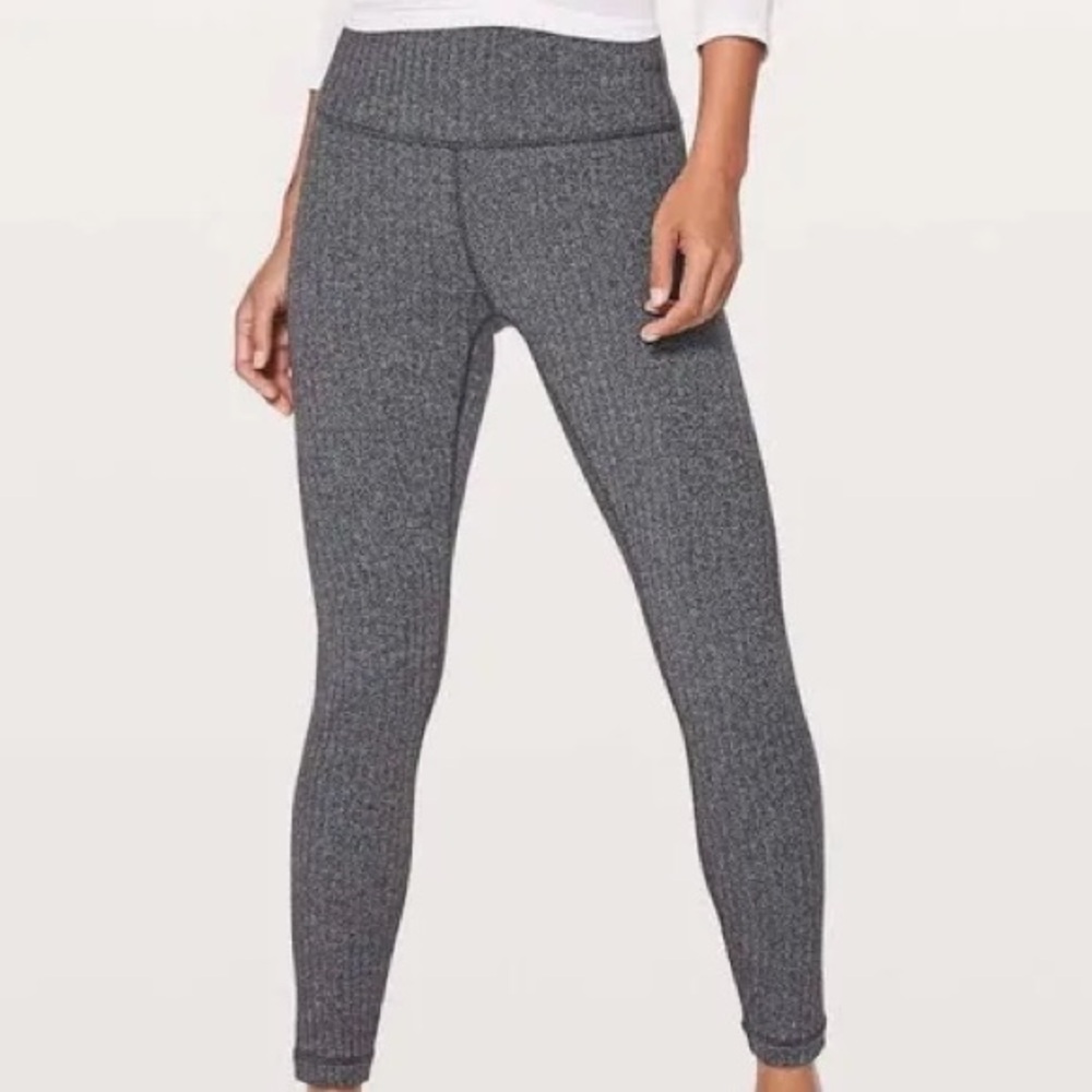 Lululemon Athletica Charcoal Leggings